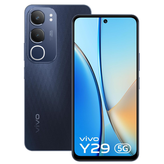 Vivo Y29 5G (Diamond Black, 4GB RAM, 128GB Storage)